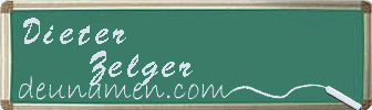 Dieter Zelger Visitenkarte